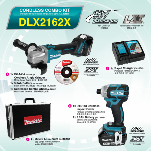 18V Cordless Combo Kit