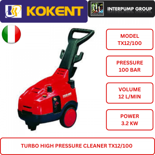 TURBO HIGH PRESSURE CLEANER TX12/100