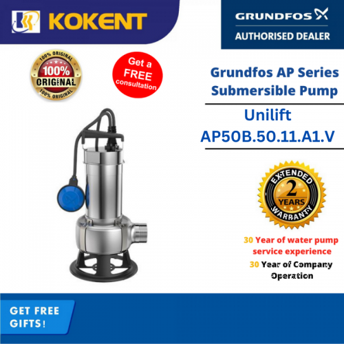 Grundfos Unilift Auto Submersible Pump AP50B.50.11.A1.V