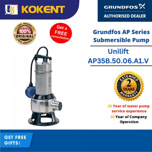 Grundfos Unilift Auto Submersible Pump AP35B.50.06.A1