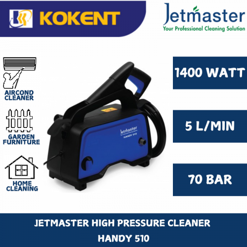 JETMASTER HIGH PRESSURE CLEANER HANDY 510