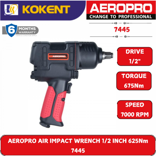 AEROPRO 1/2″ AIR IMPACT WRENCH AP7445