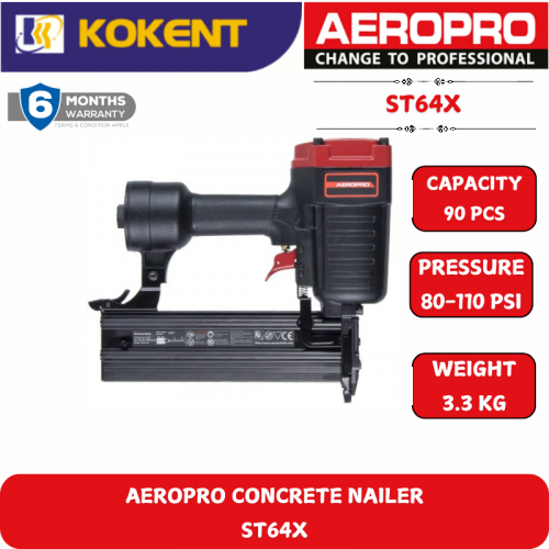 AEROPRO AIR CONCRETE NAILER ST64X