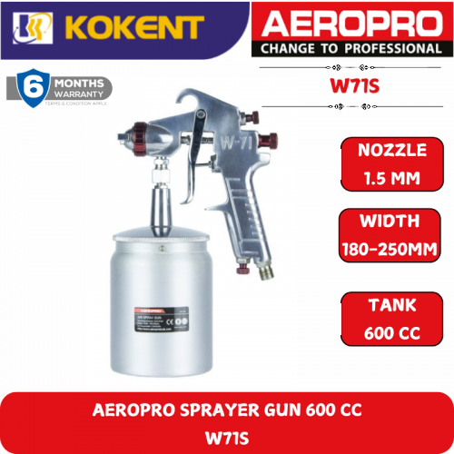 AEROPRO SPRAY GUN W71S