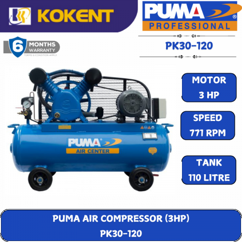 PUMA AIR COMPRESSOR PK30-120