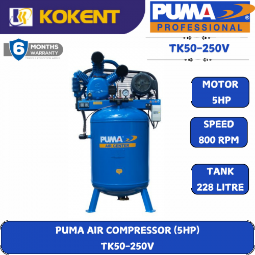 PUMA AIR COMPRESSOR TK50-250V