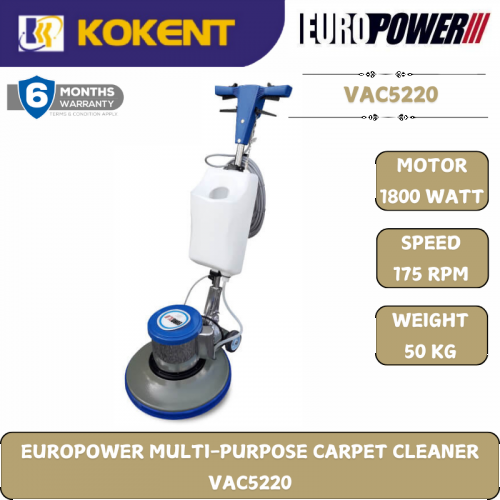 EUROPOWER MULTI-PURPOSE CARPET CLEANER  VAC5220