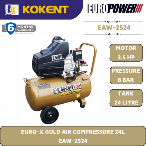 EURO-X GOLD AIR COMPRESSORE 24L  EAW-2524