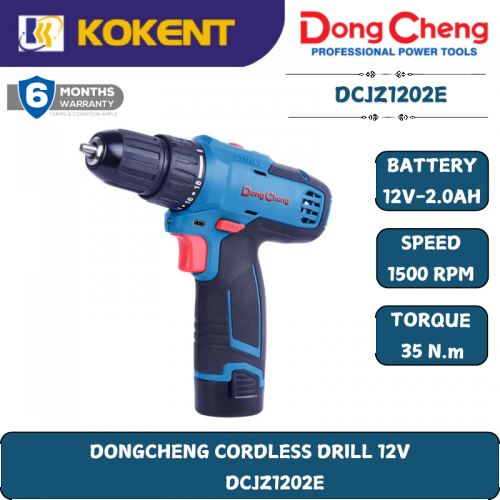 DONGCHENG CORDLESS DRILL 12V DCJZ1202E