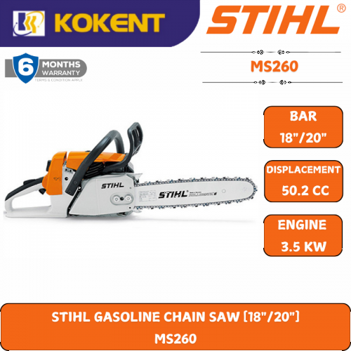 STIHL GASOLINE CHAIN SAW [18