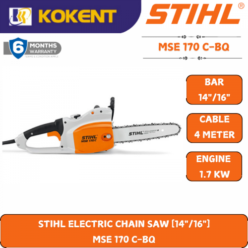 STIHL ELECTRIC CHAIN SAW [14