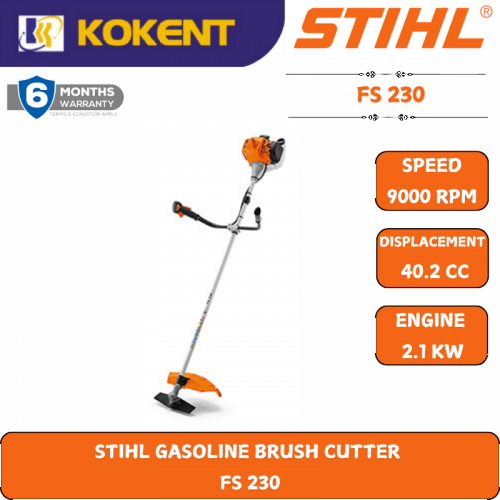 STIHL GASOLINE BRUSH CUTTER   FS 230