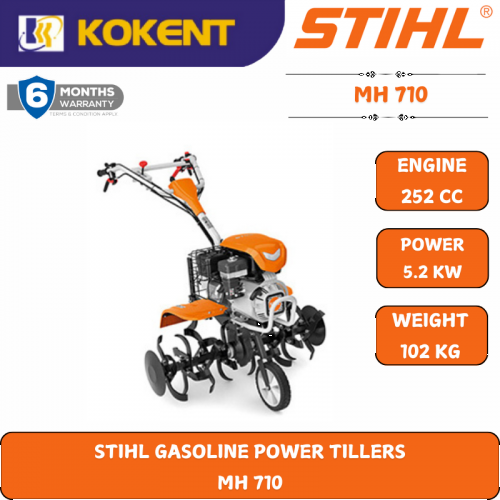 STIHL GASOLINE POWER TILLERS MH 710