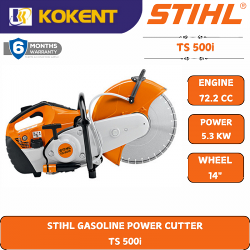 STIHL GASOLINE POWER CUTTER  TS 500i