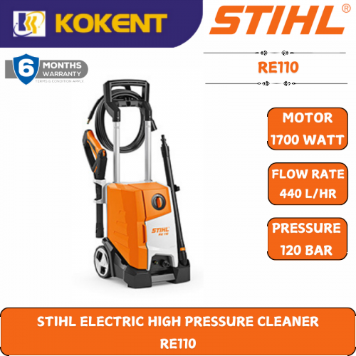 STIHL ELECTRIC HIGH PRESSURE CLEANER  RE110