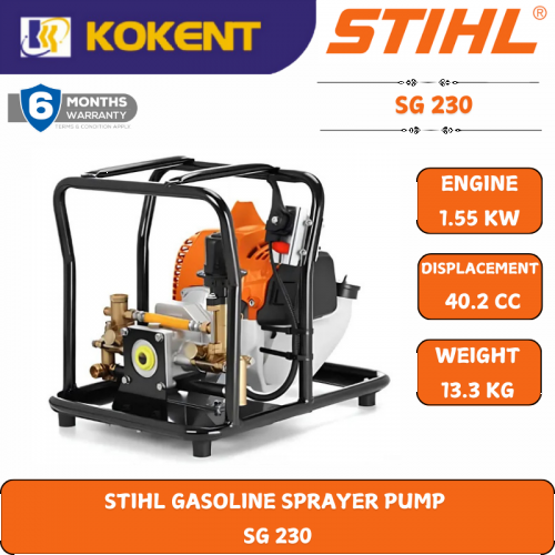 STIHL GASOLINE SPRAYER PUMP   SG 230