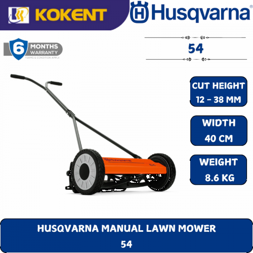 HUSQVARNA MANUAL LAWN MOWER  54