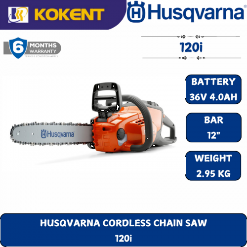 HUSQVARNA CORDLESS CHAIN SAW  120i