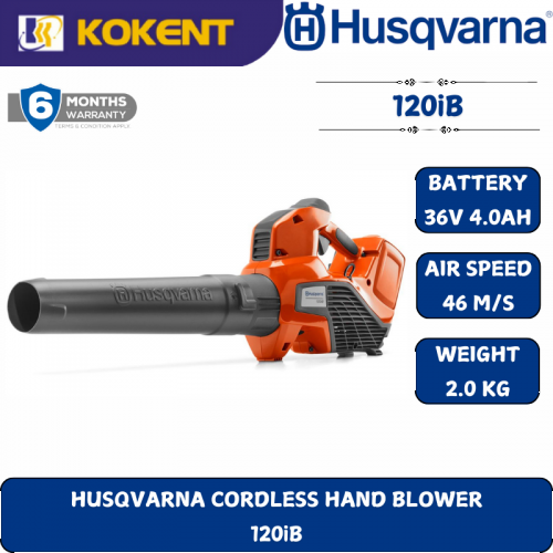 HUSQVARNA CORDLESS HAND BLOWER  120iB