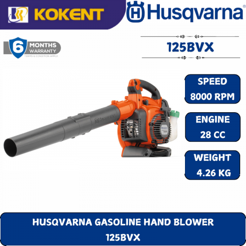 HUSQVARNA GASOLINE HAND BLOWER  125BVX