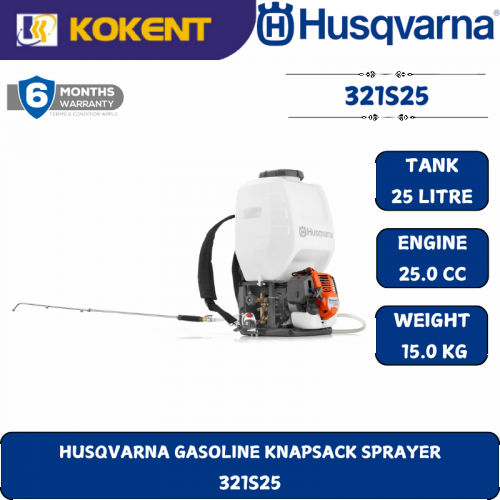 HUSQVARNA GASOLINE KNAPSACK SPRAYER  321S25