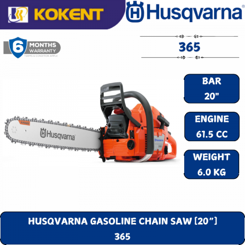 HUSQVARNA GASOLINE CHAIN SAW [20“]  365