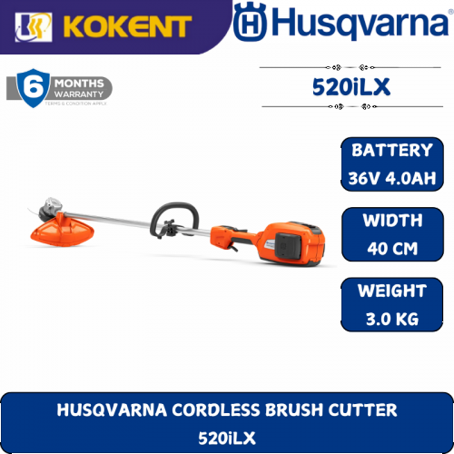 HUSQVARNA CORDLESS BRUSH CUTTER  520iLX