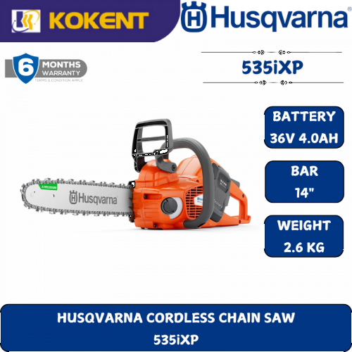 HUSQVARNA CORDLESS CHAIN SAW  535iXP