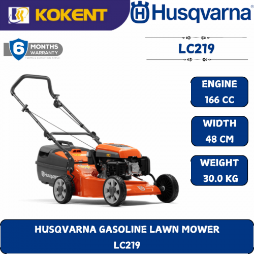 HUSQVARNA GASOLINE LAWN MOWER  LC219