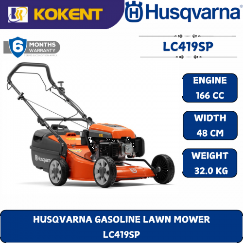 HUSQVARNA GASOLINE LAWN MOWER  LC419SP