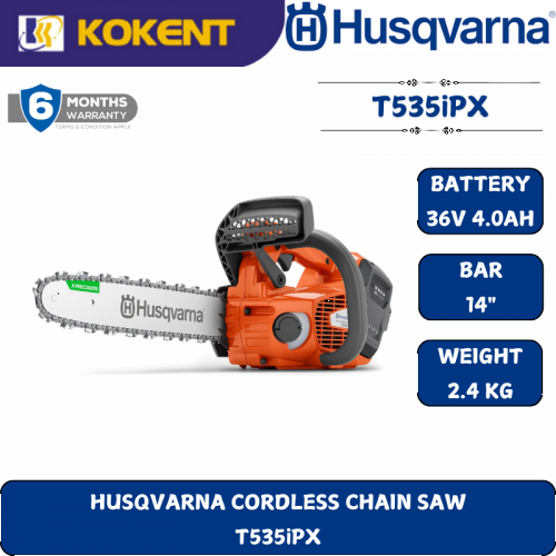 HUSQVARNA CORDLESS CHAIN SAW  T535iPX