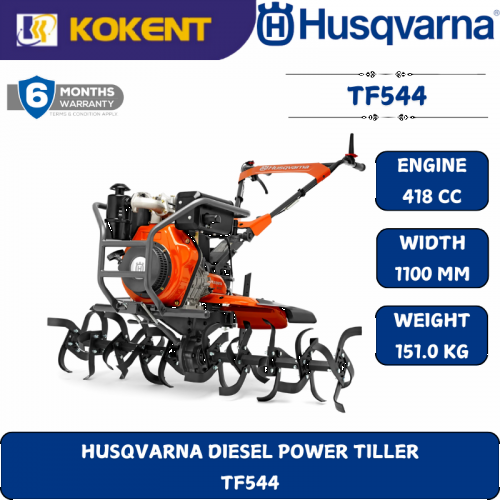 HUSQVARNA DIESEL POWER TILLER  TF544