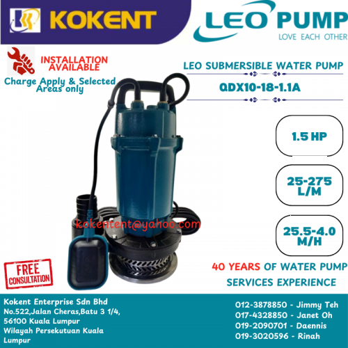 LEO AUTO SUBMERSIBLE WATER PUMP 2