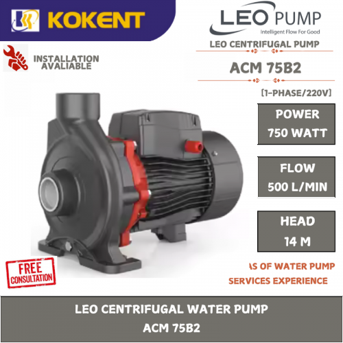 LEO CENTRIFUGAL WATER PUMP  ACM 75B2