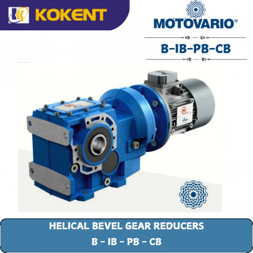 HELICAL BEVEL GEAR REDUCERS  B - IB - PB - CB