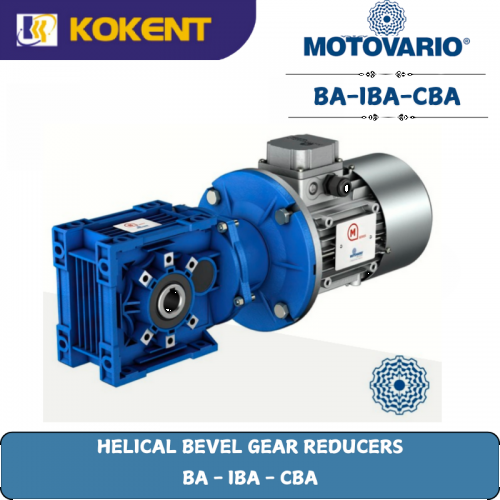 HELICAL BEVEL GEAR REDUCERS  BA - IBA - CBA