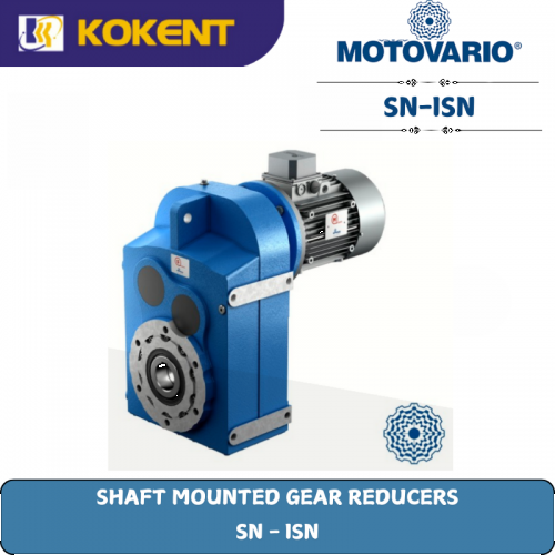 SHAFT MOUNTED GEAR REDUCERS  SN - ISN