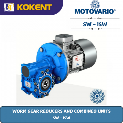 WORM GEAR REDUCERS AND COMBINED UNITS  SW - ISW