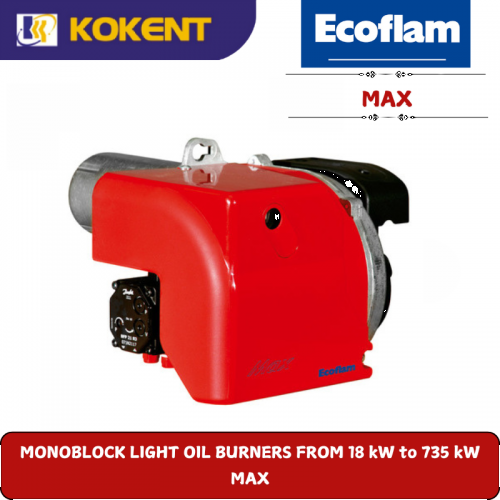 MONOBLOCK LIGHT OIL BURNERS FROM 18 kW to 735 kW  MAX