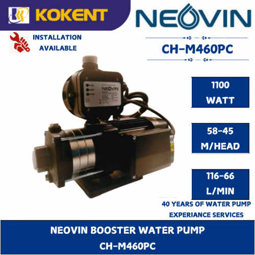 NEOVIN BOOSTER WATER PUMP CH-M460PC (11/4