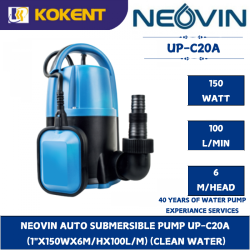 NEOVIN AUTO SUBMERSIBLE PUMP UP-C20A (1