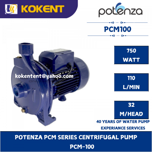 POTENZA PCM SERIES CENTRIFUGAL PUMP PCM-100