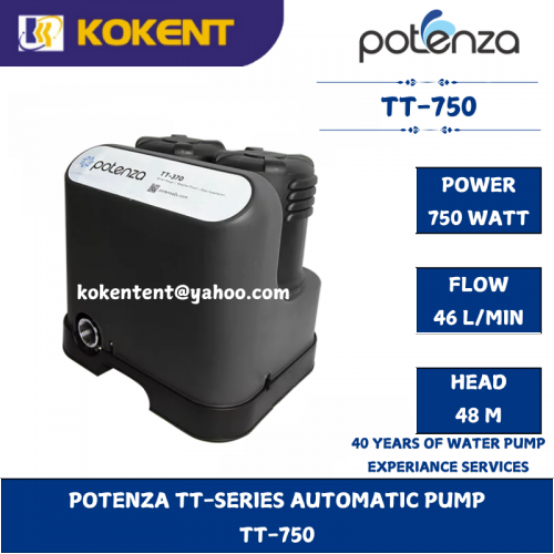 POTENZA TT-SERIES AUTOMATIC WATER PUMP TT-750